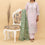 3PC- Embroidered Khadi Net Suit PF5022