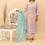 3PC- Embroidered Khadi Net Suit PF5023