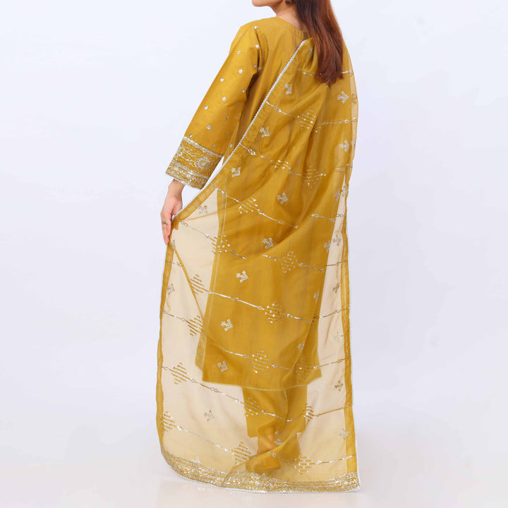 3 PC- Viscose Embellished Suit PF5049