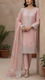 3PC- Embroidered Khadi Net Suit PF5060
