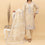3PC- Embroidered Khadi Net Suit PF5061