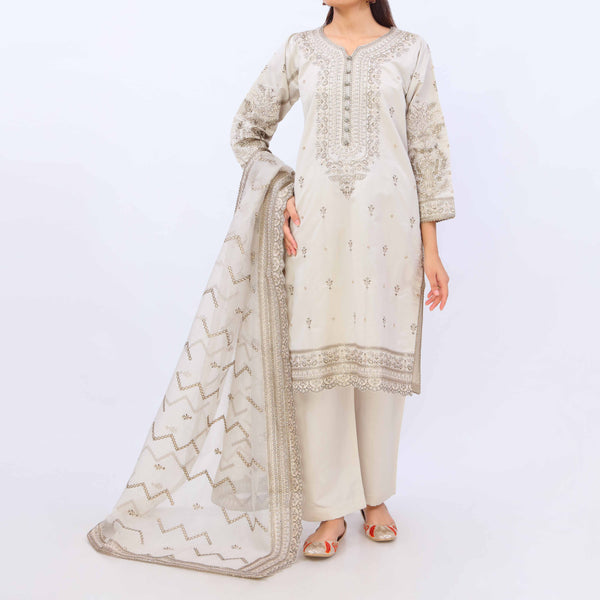 3 PC- Viscose Embellished Suit PF5065