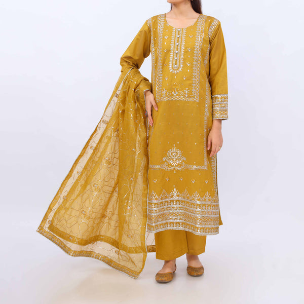 3 PC- Viscose Embellished Suit PF5090