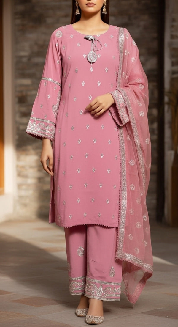 3 PC Embellished Suit PF6004