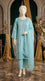 3 PC Embellished Cotton Suit PF601890
