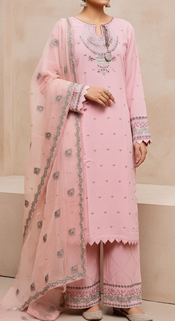 3 PC Embellished Suit PF6020