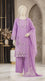 3 PC Embellished Cambric Suit PF609266