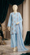 3 PC Embellished Cambric Suit PF609590