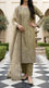 3 PC Embellished Cotton Stitched Suit PF610002