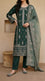 3 PC Embellished Cotton Stitched Suit PF610011