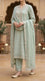 3 PC Embellished Net Stitched Suit PF614611