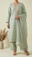 3 PC Embellished Net Suit PF614611