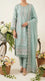 3 PC Embellished Raw Silk Suit PF617411