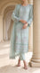 3 PC Embellished Raw Silk Stitched Suit PF618211