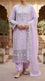 3 PC Embellished Katan Silk Stitched Suit PF619643