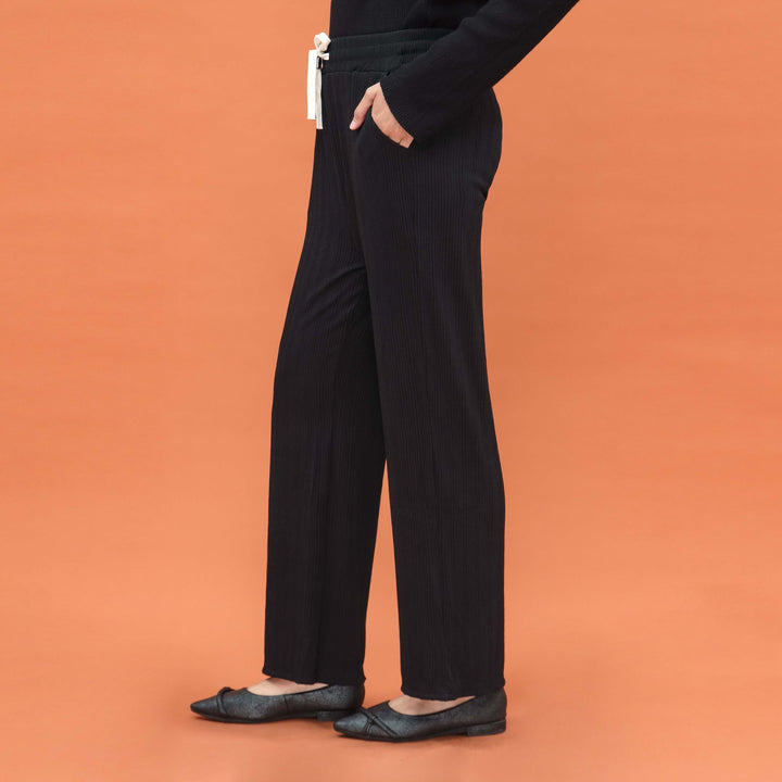 Black Western Pant PL4005