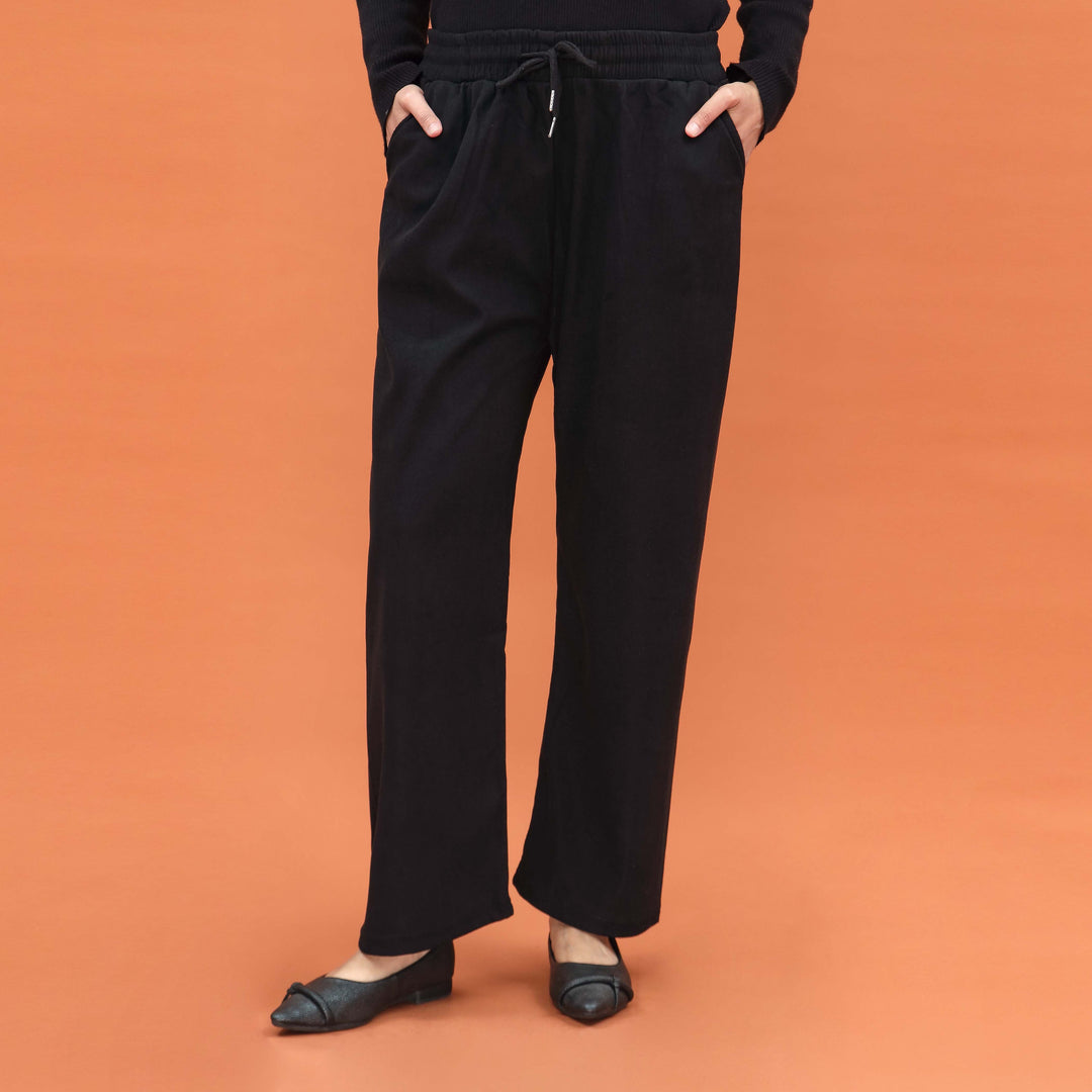 Black Western Pant PL4010