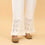 Cream Straight Fit Embellished Trouser PL4058