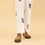 White Cotton Cambric Trouser PL5021