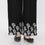Black Cotton Cambric Embroiderd Trouser PL5066