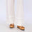 White Cotton Cambric Trouser PL5067