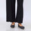 Black Cotton Cambric Trouser PL5070