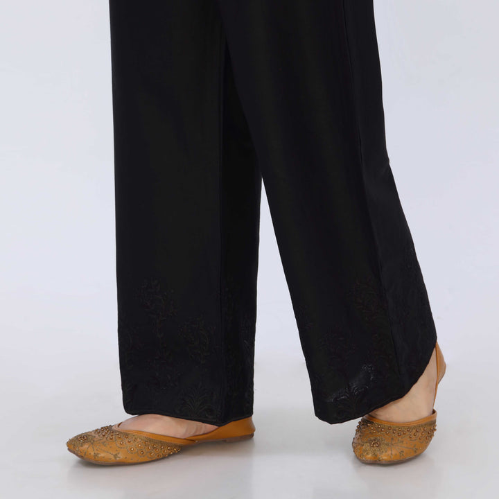 Black Cotton Cambric Trouser PL5072