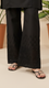 Black Cotton Cambric Trouser PL5080