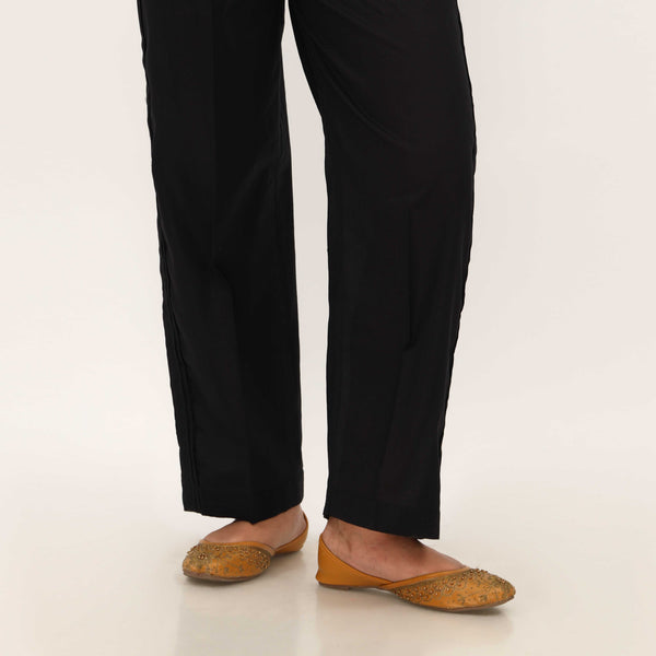 Black Cotton Cambric Trouser PL5104