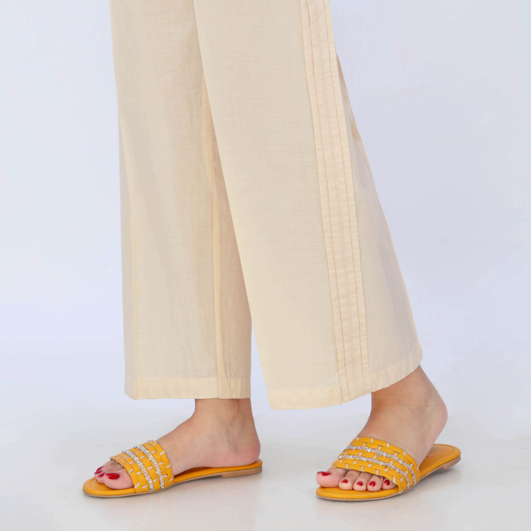 Beige Cotton Cambric Trouser PL5105