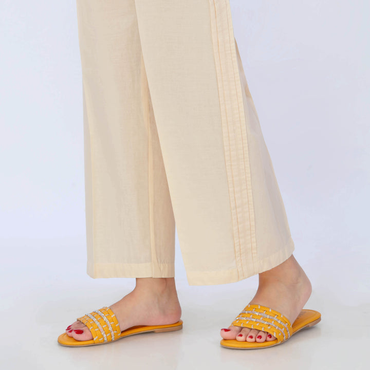 Beige Cotton Cambric Trouser PL5105