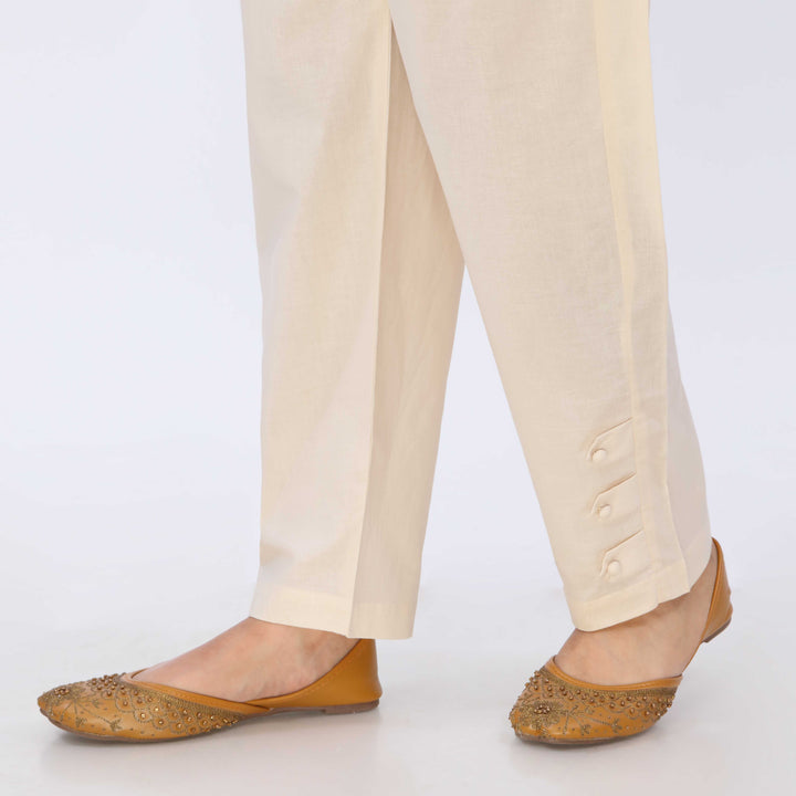 Beige Cotton Cambric Trouser PL5111