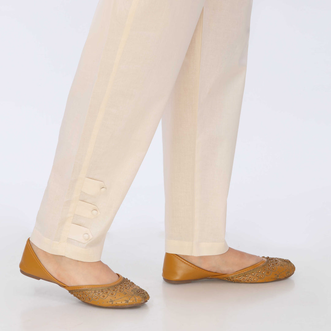 Beige Cotton Cambric Trouser PL5111