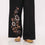 Black Slub Khaddar Trouser PL5143