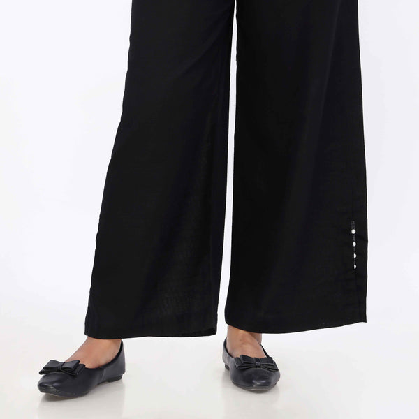 Black Dyed Khaddar Trouser PL5145