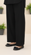 Black Slub Khaddar Trouser PL5147