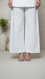 White Embellished Cambric Trouser PL5172