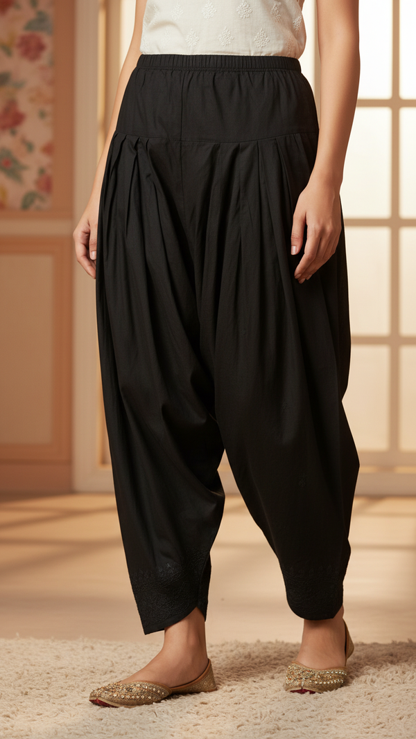 Black Khaddar Shalwar PL5183