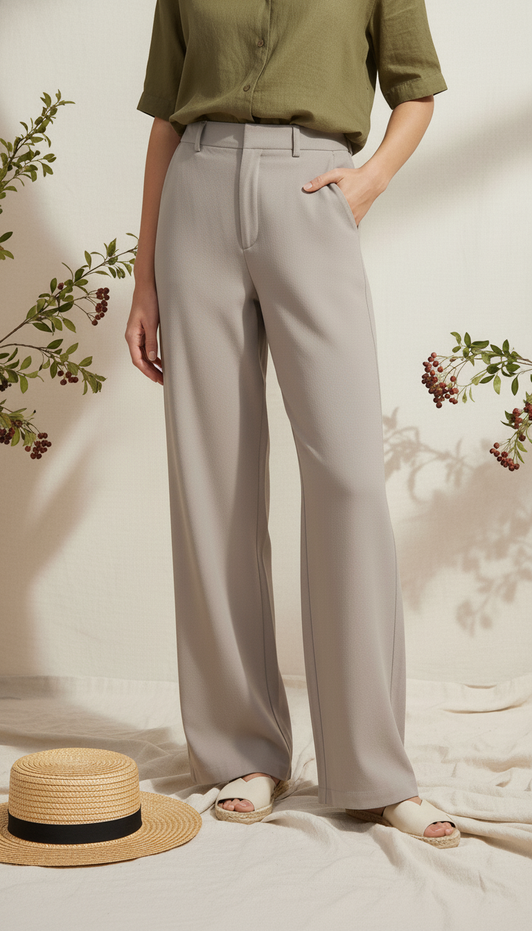 Beige Western Pant PL6003