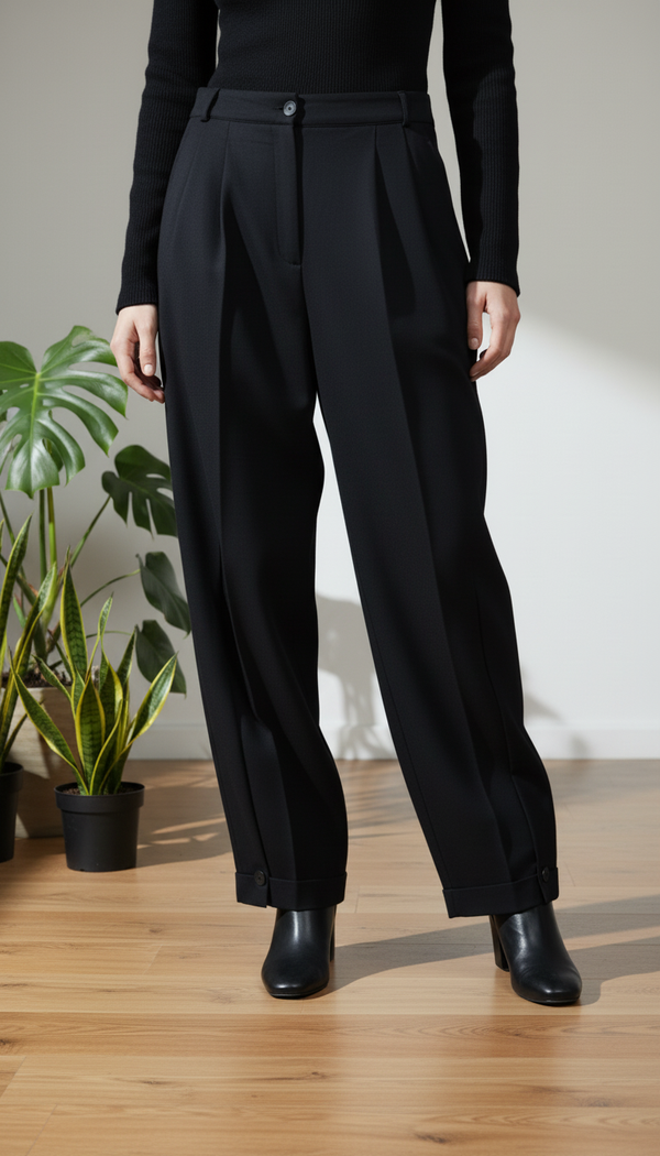 Black Western Pant PL6005
