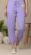 Purple Dyed Casual Trouser PL6025