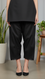 Black Embellished Cambric Trouser PL6028