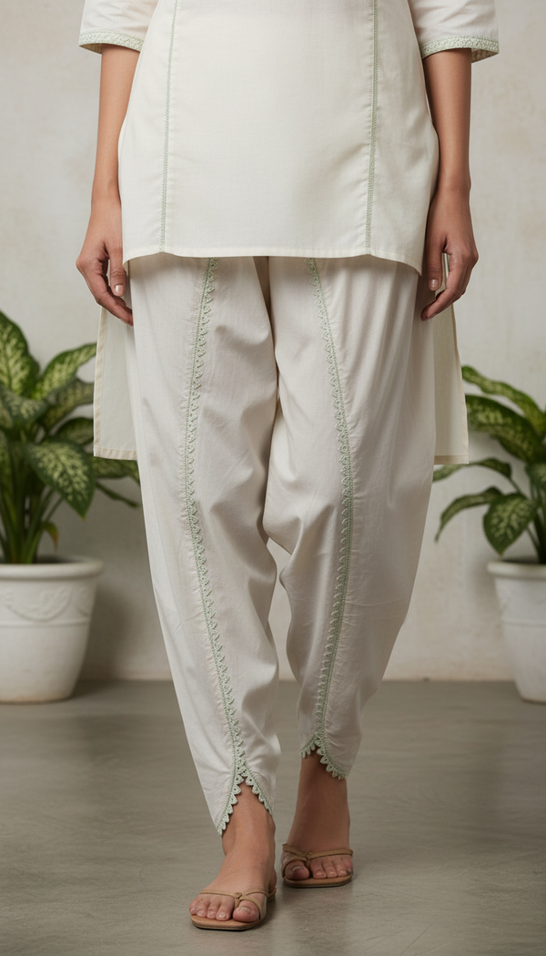 Beige Cambric Tulip Shalwar PL6030