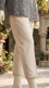 Beige Solid Cambric Trouser PL603162