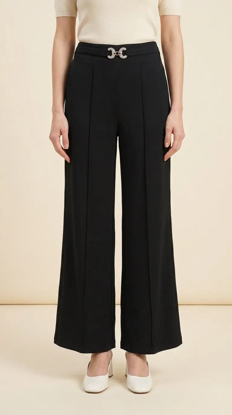Black Western Pant PL604801