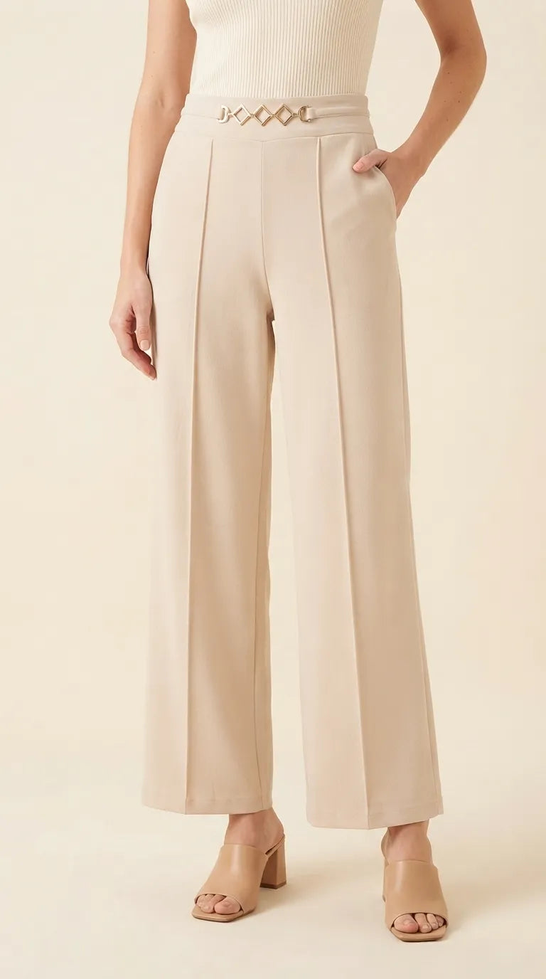 Cream Western Pant PL604908