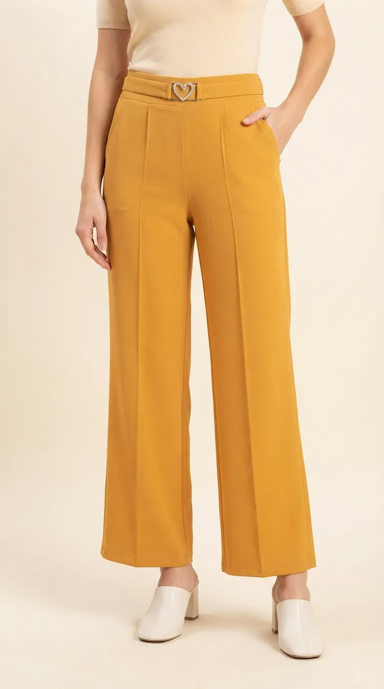 Mustard Western Pant PL605006