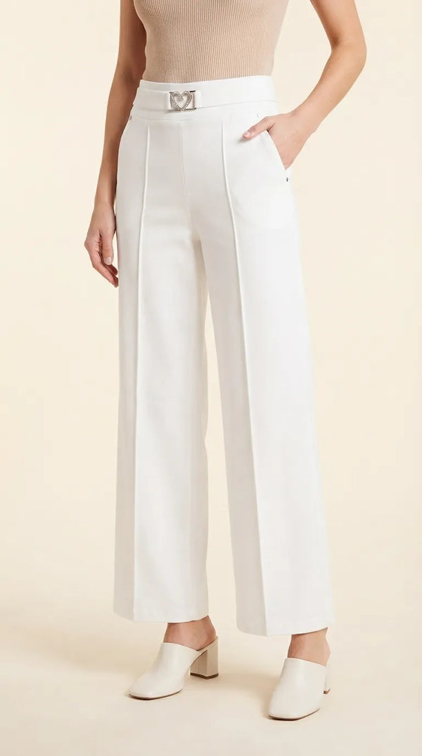 White Western Pant PL605009
