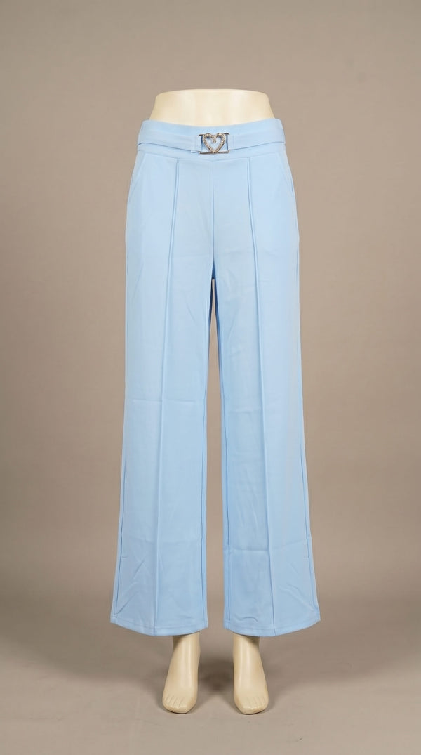 Sky Blue Western Pant PL605090