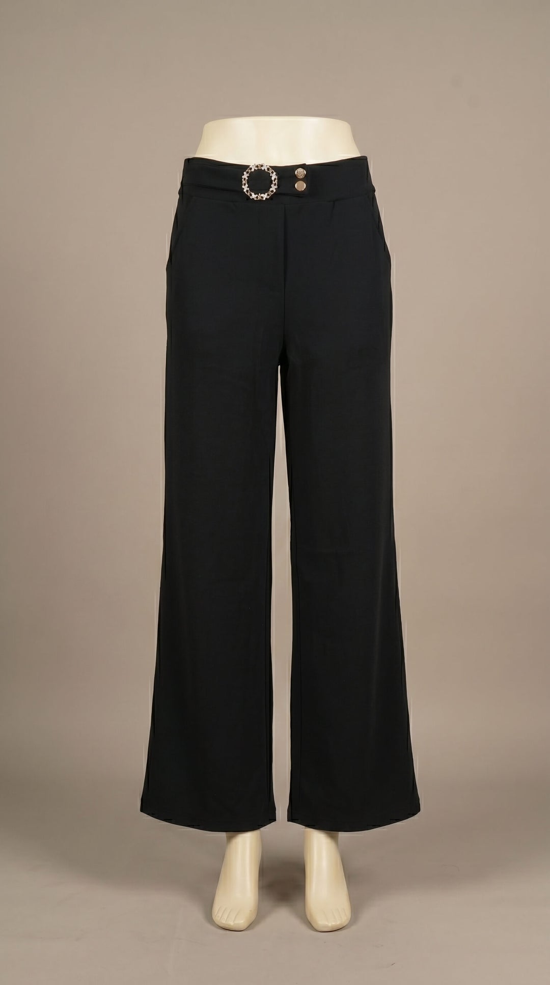 Black Western Pant PL605101